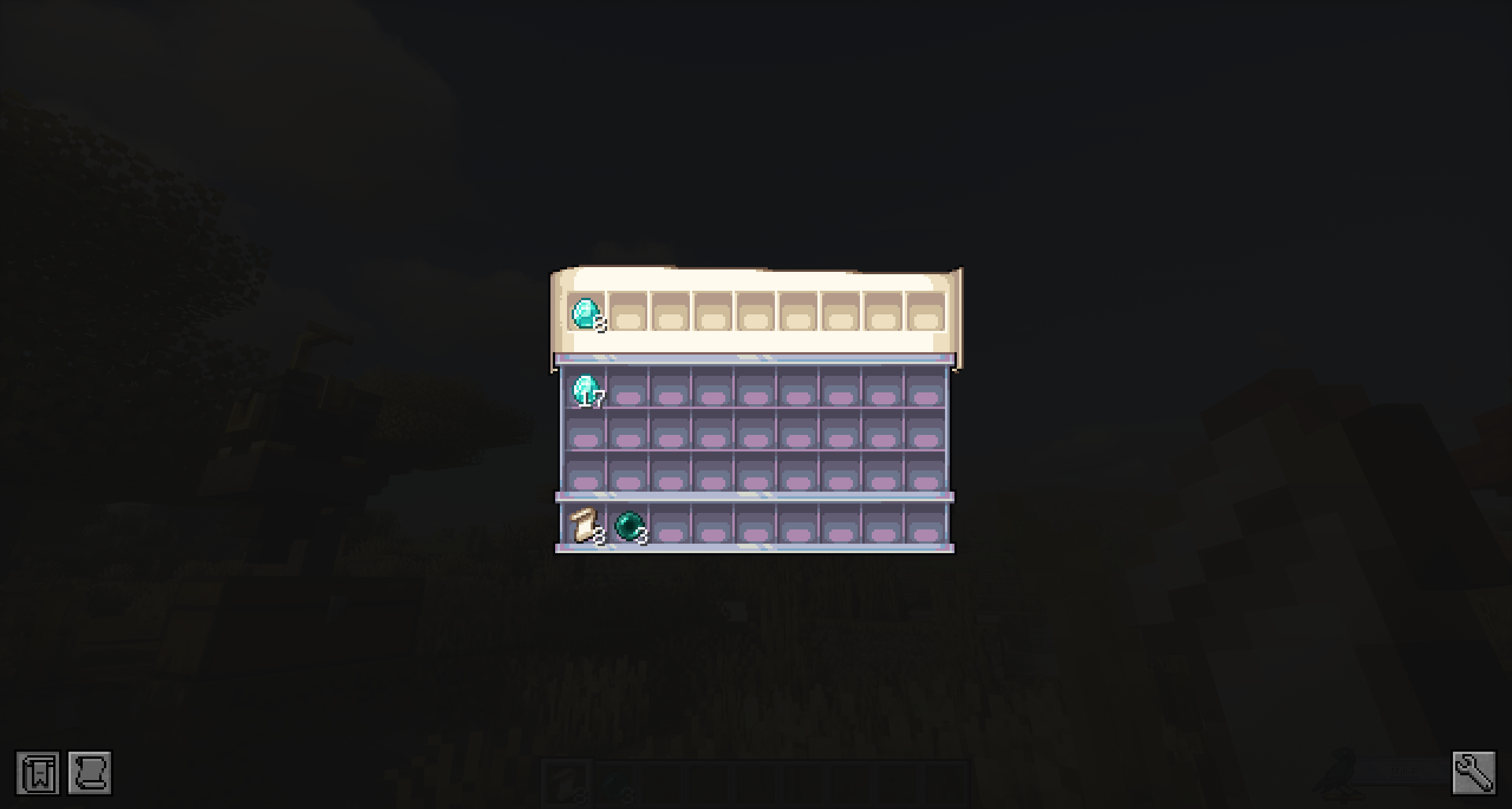 Attaching items to a scroll